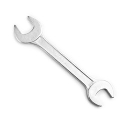 Wrench isolated on white