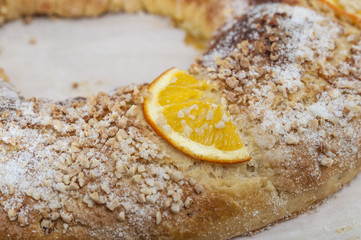 Traditional Spanish christmas sweet called 