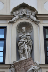 Fototapeta na wymiar Saint Peter, presbitory of the St Peter Church in Vienna