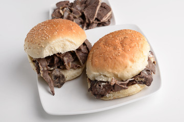 PANINO CON LA MILZA - Sandwich with spleen