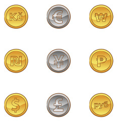 Various coins