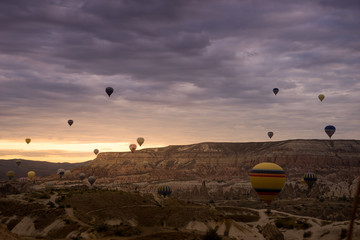 Hot air balloon, Cappadocia Turkey