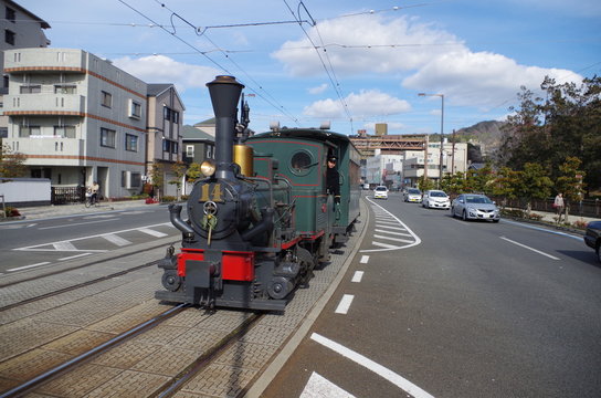 Fototapeta 坊ちゃん列車