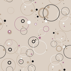 Background in coffee colors with circles