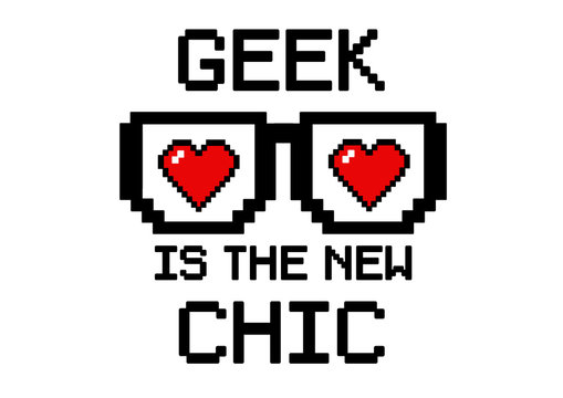 geek is chic heart