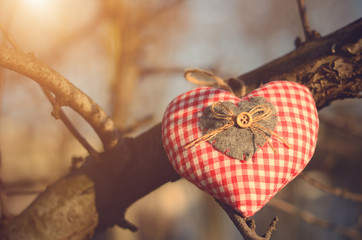 Heart shape hanging