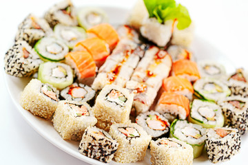 Different japanese food