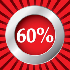 60 PERCENT ICON