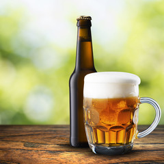 Glass of Cold Beer