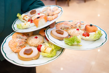 Cold appetizers. Cold snacks