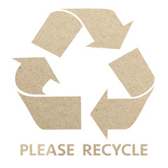 Recycle logo Paper