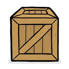 wooden box