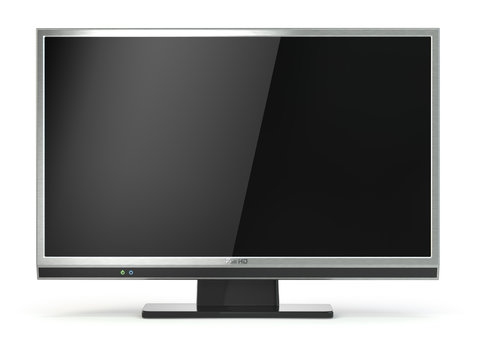 TV flat screen lcd or plasma. .Digital broadcasting television.