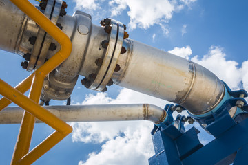 Transfer pipe line in factory