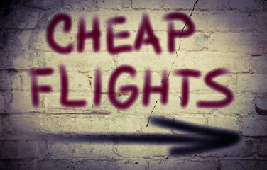 Cheap Flights Concept