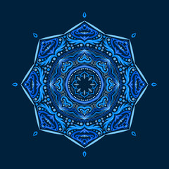 Mandala. Round Ornament Pattern