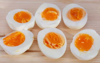 hard-boiled eggs