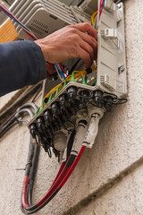 Open Box Fiber Optic Cabling