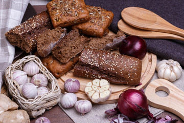 different bread