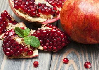 pomegranates
