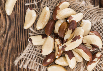 Heap of Brazil Nuts