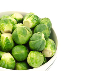 Fresh brussels sprout