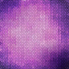 Purple triangle pattern