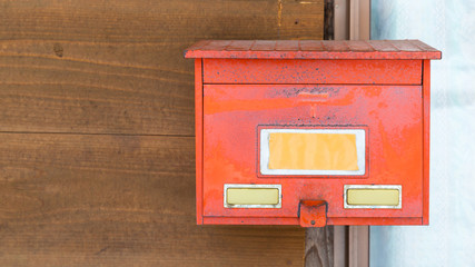 red mailbox
