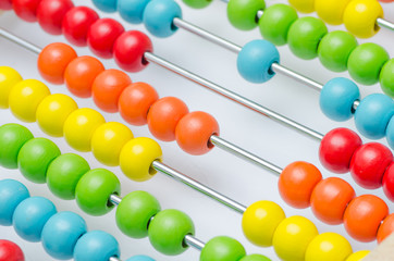 Colorful abacus