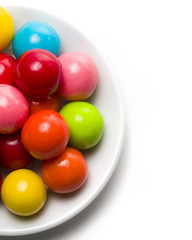 Gumballs on a Plate