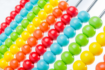 Colorful abacus