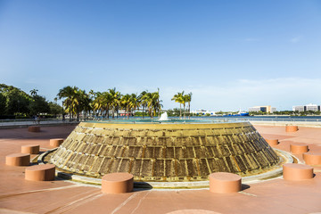 fountain downtown Miami
