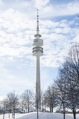 Fototapeta premium Olympiaturm, Monaco di Baviera