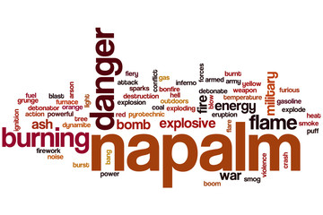 Napalm word cloud