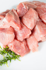 Raw pork