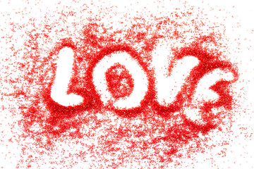 love in red sugar