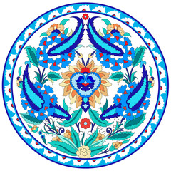 artistic ottoman pattern series fourty seven