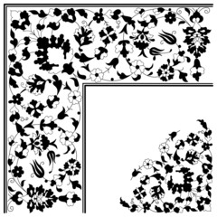 artistic ottoman pattern series twenty five version