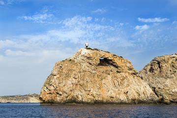 Lighthouse of Cabrera in the balearic island
