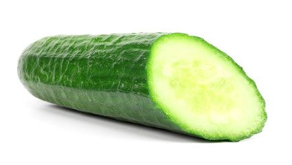 cucumber isolated on white background
