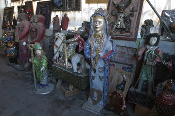 Voodoo-Artikel im Marché de Fer, Port-au-Prince, Haiti