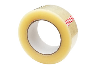 Roll of adhesive tape.