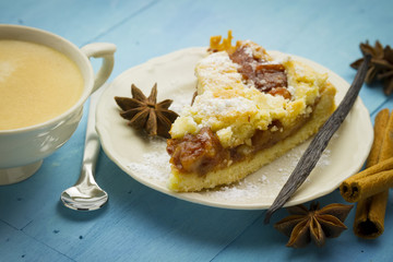 apple pie and coffee