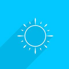 sun web flat icon.
