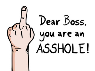 Insult boss