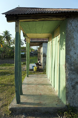 Traditionelles Haus, Deschapelles, Haiti
