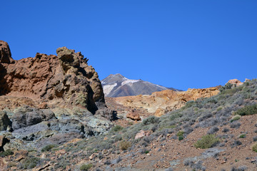 Mountain Teide in Tenerife, Canary Islands, Spain.