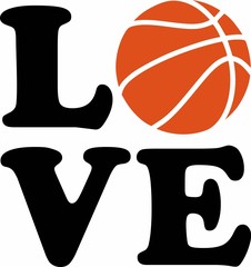 Fototapeta premium Basketball Love