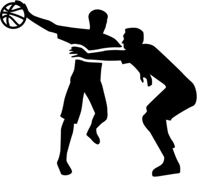 Basketball Player Fight in Action