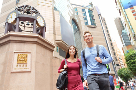 Hong Kong, Times Square Causeway Bay People Walking